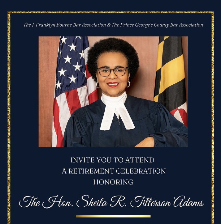 Hon. Sheila R. Tillerson Adams Retirement Gala Diobox